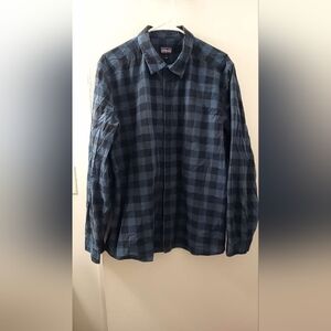 Patagonia Mens Long Sleeve Fezzman Flannel Button Down Shirt Sz L